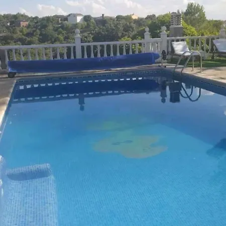Increible En La Sierra De Altomira Piscina Privada Y Barbacoa *